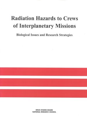 cover image of Radiation Hazards to Crews of Interplanetary Missions
